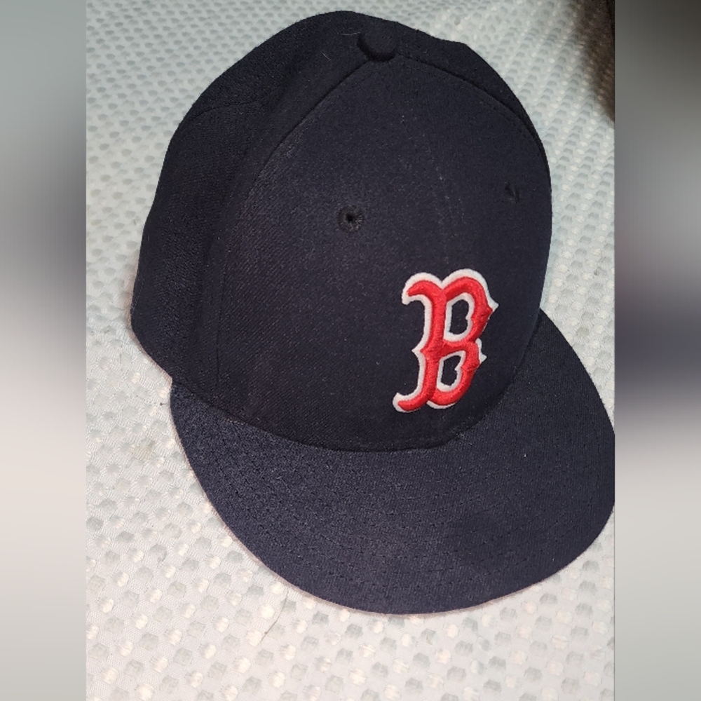 NEW ERA EUC BOSTON REDSOCKS AUTHENTIC COLLECTION 59FIFTY FITTED BASEBALL CAP  7